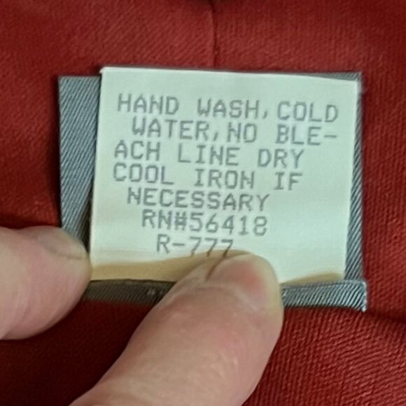 Rabbit Rabbit Rabbit Lined Red & Black Sleeveless V-Neck Formal Maxi Dress, 6M - Picture 8 of 11